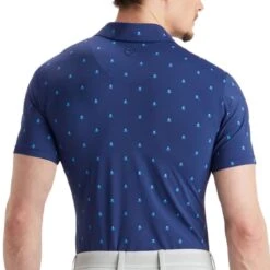 G/Fore Men&apos;s Skull & T&apos;s Ice Nylon Polo -Best Golf Sale Store 10000849 800 auto
