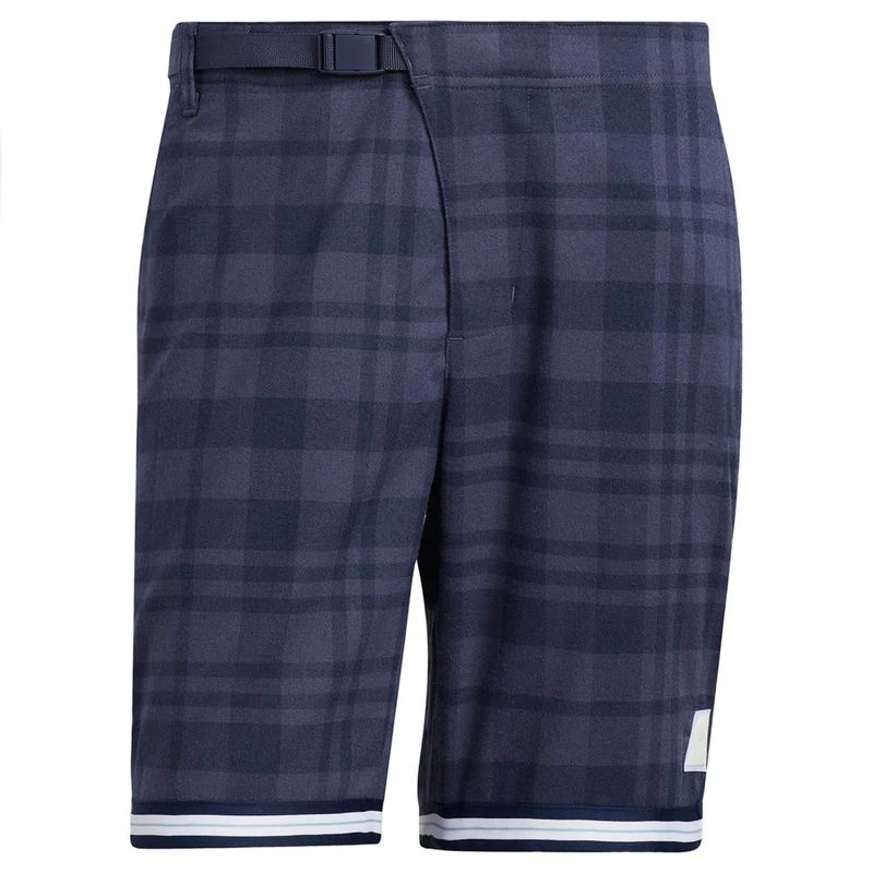Adidas Men's Adicross 8.5" Plaid Shorts 1 Adidas Men's Adicross 8.5" Plaid Shorts