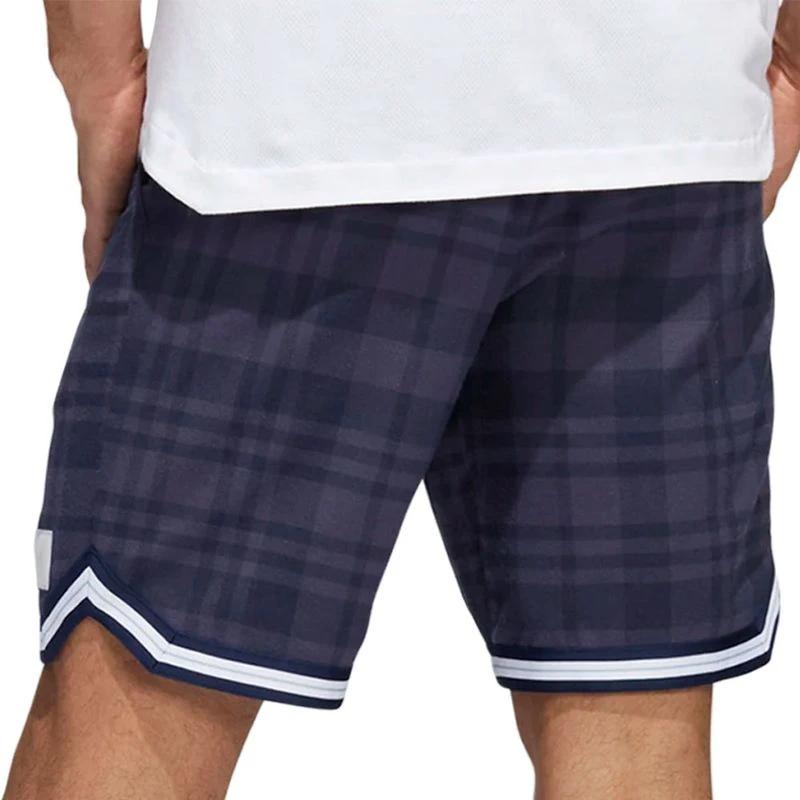 Adidas Men's Adicross 8.5" Plaid Shorts 2 Adidas Men's Adicross 8.5" Plaid Shorts - Image 2