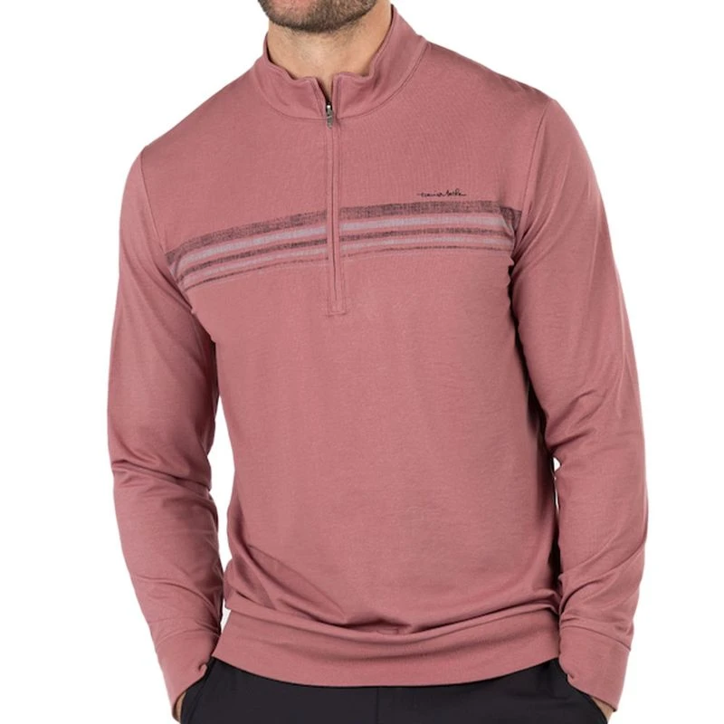 TravisMathew Men's In The Line Up 1/4 Zip Pullover 1 TravisMathew Men's In The Line Up 1/4 Zip Pullover