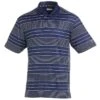 Ben Hogan Men&apos;s All Over Space Dye Stripe Polo