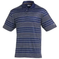 Ben Hogan Men&apos;s All Over Space Dye Stripe Polo