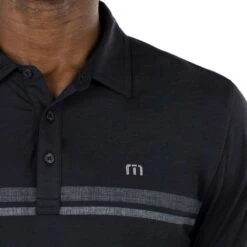 TravisMathew Men&apos;s Heater 2.0 Long Sleeve Polo -Best Golf Sale Store 10064180 800 auto