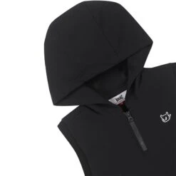 WAAC Women&apos;s Ribbed 1/2 Zip Hoodie Vest -Best Golf Sale Store 10143503 800 auto