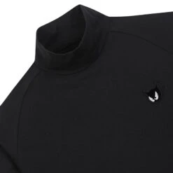 WAAC Men&apos;s Embossed Mock Neck T-Shirt -Best Golf Sale Store 10144638 800 auto