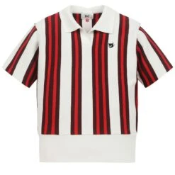 WAAC Women&apos;s Stripe Short Sleeve Pullover