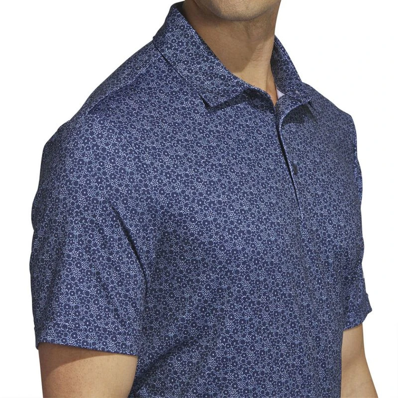 Adidas Men's Ultimate365 Allover Print Golf Polo 2 Adidas Men's Ultimate365 Allover Print Golf Polo - Image 2