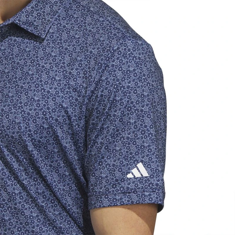 Adidas Men's Ultimate365 Allover Print Golf Polo 4 Adidas Men's Ultimate365 Allover Print Golf Polo - Image 4