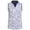 Adidas Girls&apos; HEAT.RDY Printed Sleeveless Polo