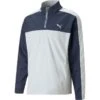 PUMA Men&apos;s Momentum Woven Golf 1/4 Zip Pullover
