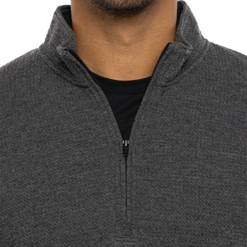TravisMathew Men's Cloud Waffle 1/4 Zip Pullover 2 TravisMathew Men's Cloud Waffle 1/4 Zip Pullover - Image 2