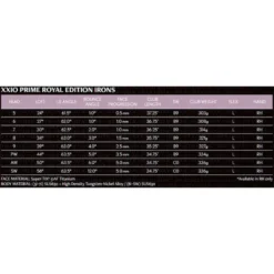 XXIO Women&apos;s Prime Royal Edition Iron Set -Best Golf Sale Store 10515735 800 auto