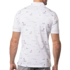 TravisMathew Men&apos;s Warp Drive Polo -Best Golf Sale Store 9304230 800 auto
