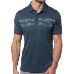 TravisMathew Men&apos;s Drop Anchor Polo