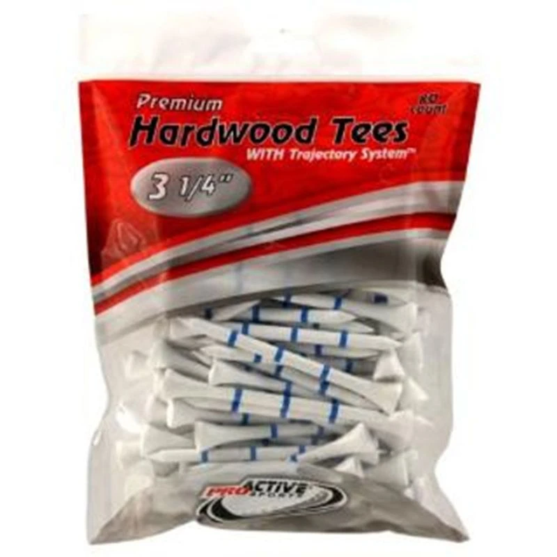 ProActive Sports 3 1/4" Trajectory System Tees - 80 Pack 1 ProActive Sports 3 1/4" Trajectory System Tees - 80 Pack
