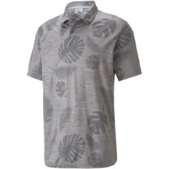 PUMA Men&apos;s CLOUDSPUN Leaves N Flowers Polo