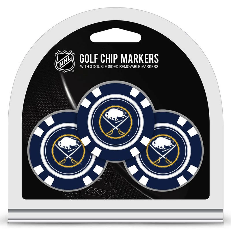 Team Golf NHL Poker Chip Ball Marker Set 1 Team Golf NHL Poker Chip Ball Marker Set