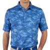 Bobby Jones Men&apos;s Performance Camp Print Polo
