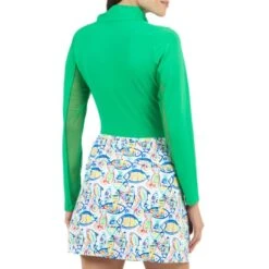 IBKUL Women&apos;s Izzy Print Swing Skort -Best Golf Sale Store 9799195 800 auto