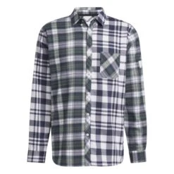 Adidas Men's Adicross Long Sleeve Flannel Sweatshirt