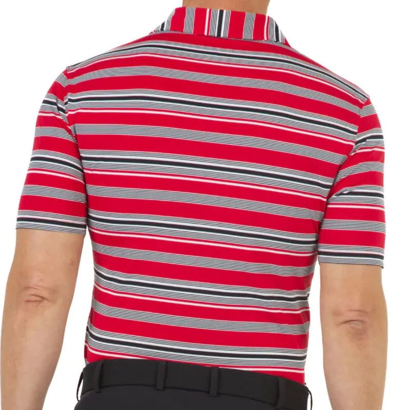 IBKUL Men's Coastal Stripe Polo - Modern Fit 2 IBKUL Men's Coastal Stripe Polo - Modern Fit - Image 2
