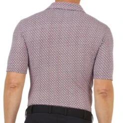 IBKUL Men&apos;s Modern Fit Polo - Geo Print -Best Golf Sale Store 9832759 800 auto