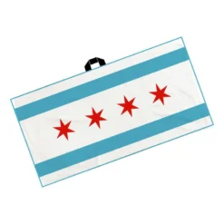 CMC Design Chicago Flag Player&apos;s Towel