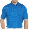 Callaway Men&apos;s Fine Line Vented Stripe Polo