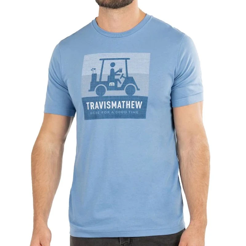 TravisMathew Men's Smokey Air T-Shirt 2 TravisMathew Men's Smokey Air T-Shirt - Image 2