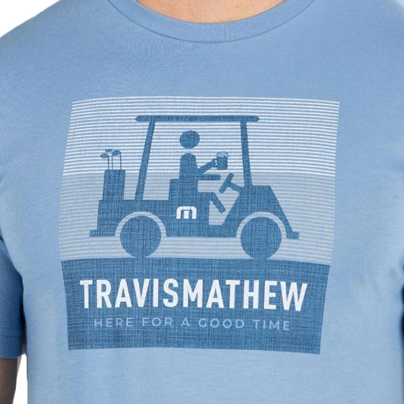 TravisMathew Men's Smokey Air T-Shirt 3 TravisMathew Men's Smokey Air T-Shirt - Image 3