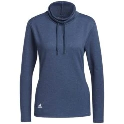 Adidas Women&apos;s Melange High Mock Pullover