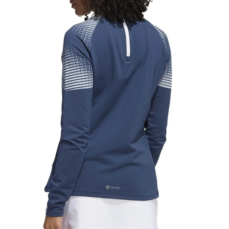 Adidas Women's COLD.RDY Long Sleeve Mock Tee 2 Adidas Women's COLD.RDY Long Sleeve Mock Tee - Image 2