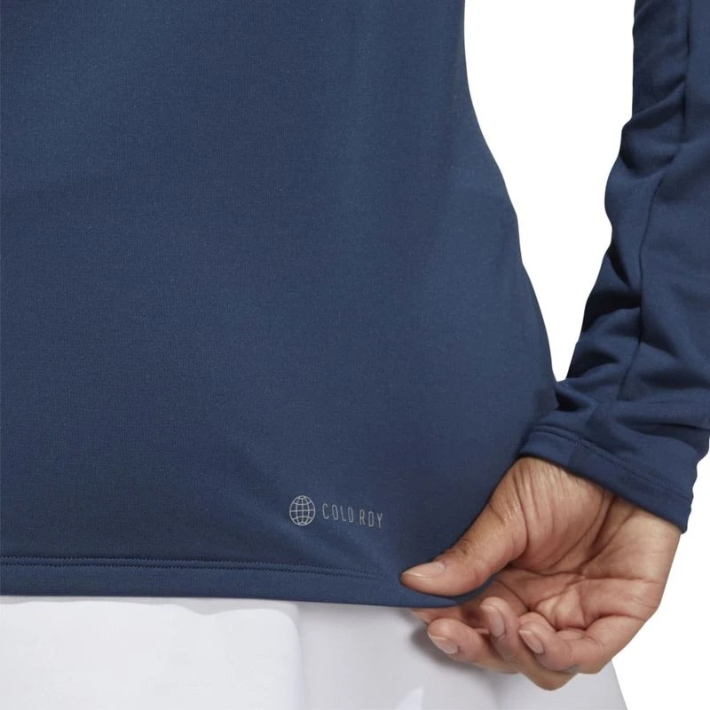 Adidas Women's COLD.RDY Long Sleeve Mock Tee 5 Adidas Women's COLD.RDY Long Sleeve Mock Tee - Image 5