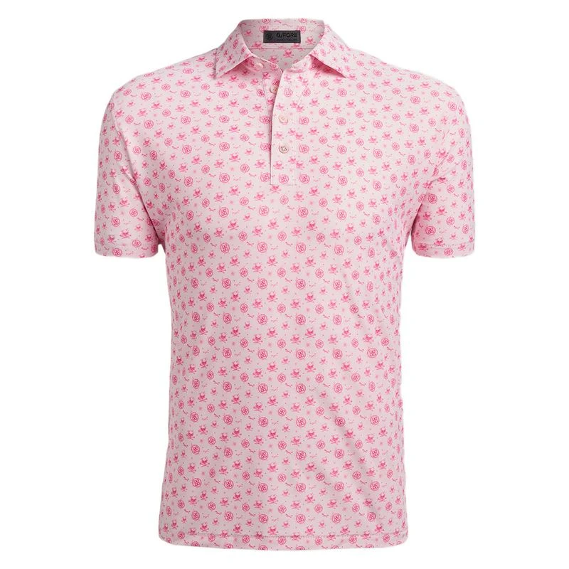 G/Fore Men's Sketch Tech Piqué Polo 1 G/Fore Men's Sketch Tech Piqué Polo