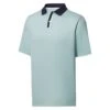 FootJoy Men&apos;s Solid Stretch Pique With Stripe Placket Polo