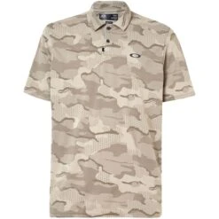 Oakley Men&apos;s Jaquard Camo Polo