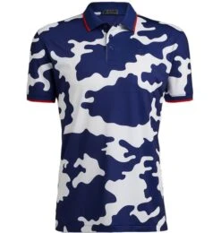 G/Fore Men&apos;s Exploded Camo Tech Jersey Polo