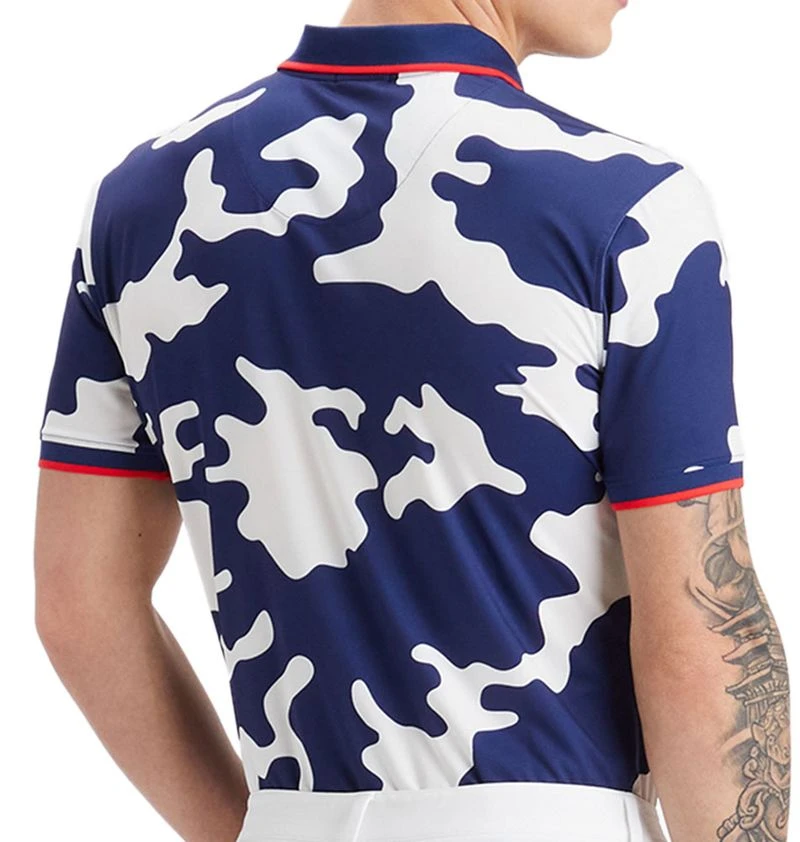 G/Fore Men's Exploded Camo Tech Jersey Polo 3 G/Fore Men's Exploded Camo Tech Jersey Polo - Image 3