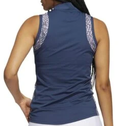 Adidas Women&apos;s Ultimate365 Sleeveless 1/4 Zip Polo -Best Golf Sale Store 9999821 800 auto
